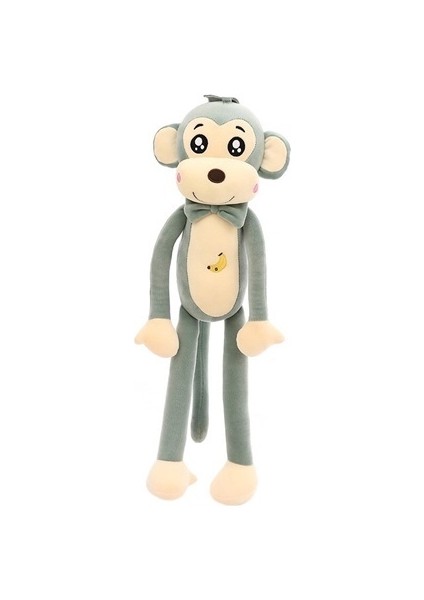 Maymun Peluş Oyuncak Hayvan Çocuk Kız Hediye Sevimli Bebek Uyku Yastığı Büyük Boy (Yurt Dışından)