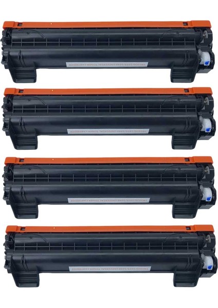 Brother TN1040 Muadil Toner 4'lü Paket HL1111 HL1211 MFC1810 MFC1911