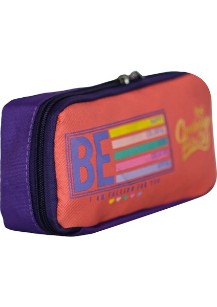 Be Happy Tek Bölmeli Unisex Çocuk Kalem Kutusu