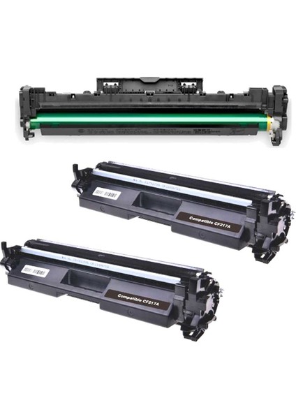 Hp M102 M130 Muadil Drum Ünitesi ve 17A 2'li Toner Seti