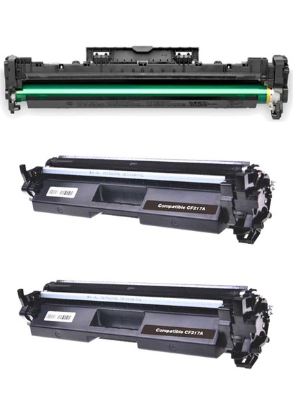 Hp M102 M130 Muadil Drum Ünitesi ve 17A 2'li Toner Seti