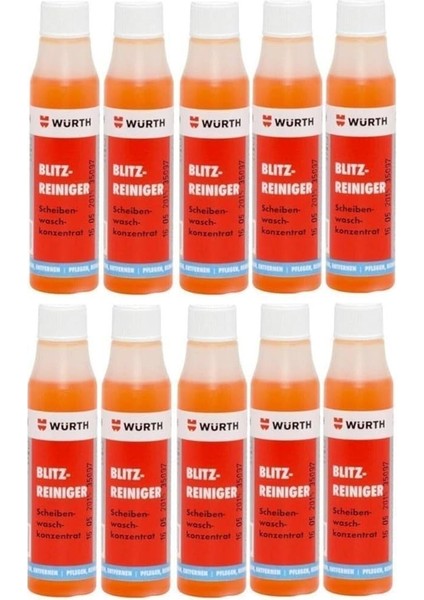 Konsantre Cam Temizleme Sabunu 32 ml 10 Adet