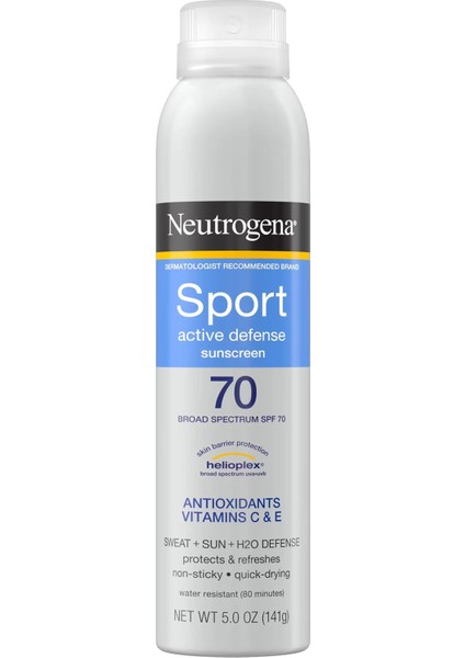 Sport Active Defense Spf70 Güneş Spreyi 141gr