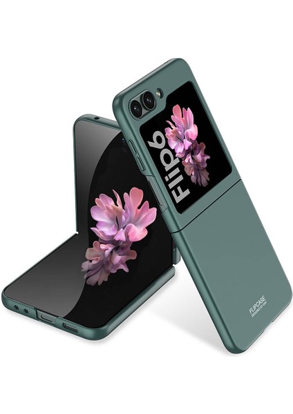 Samsung Galaxy Z Flip 6 Kılıf Renkli Mat Sert Kipta Kapak