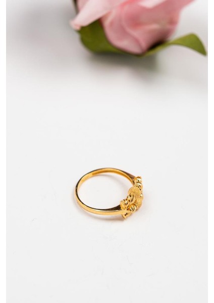 22 Ayar Altın Dorika Kadın Yüzük LKYZK1518 indirimleri