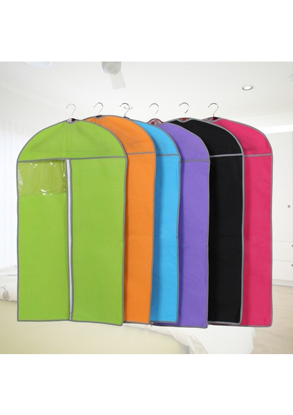 Bej 80X60 Tarzı Dokunmamış Kumaş Toz Geçirmez Kapak Taşınabilir Elbise Kapakları Takım Ceket Elbise Aksesuarlar Çok Renkli Gardırop Saklama Çantası (Yurt Dışından) fiyatları