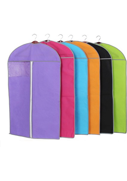 Bej 80X60 Tarzı Dokunmamış Kumaş Toz Geçirmez Kapak Taşınabilir Elbise Kapakları Takım Ceket Elbise Aksesuarlar Çok Renkli Gardırop Saklama Çantası (Yurt Dışından) fırsatları