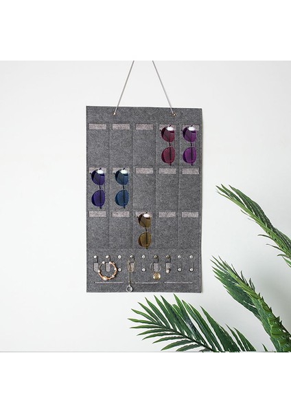 Stil 1 Stil Yeni Gözlük Düzenleyici Depolama Duvara Asılan Çanta Güneş Gözlüğü Gözlük Saklama Torbası (Yurt Dışından) fiyatları