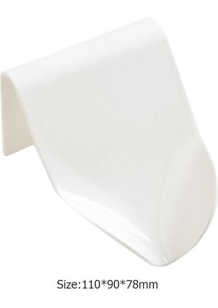 Bir Stil Banyo Malzemeleri Duş Sabun Rafı Süzgeç Sabun Hunisi Eğimli Yapışkan Dikişsiz Asma Sağlam Tepsi Plastik Depolama Tabak (Yurt Dışından)