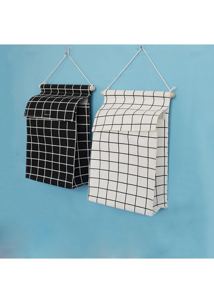 Siyah Saklama Çantası Tarzı Su Geçirmez Banyo Düzenleyici Pamuklu Keten Iç Çamaşırı Saklama Çantası Öğrenci Kitapları Kırtasiye Saklama Kabı Kapı Duvar Askılığı Çanta (Yurt Dışından) modelleri
