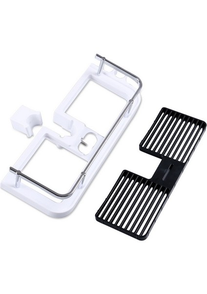 Siyah Stil Duş Başlığı Şampuan Banyo Organizatörü Için Ayarlanabilir Banyo Direği Caddy Duş Rafı Organizer (Yurt Dışından)