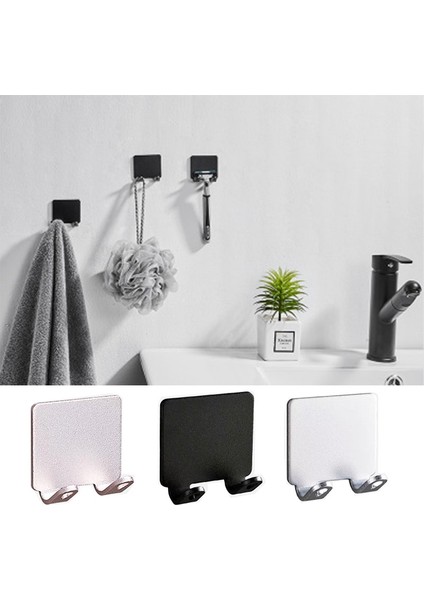 Siyah Stil-B Stili 1 Parça Duvar Erkek Tıraş Rafı Banyo Razor Raf Duvar Banyo Aksesuarları Için Ücretsiz Jilet Tutucu Depolama Kanca (Yurt Dışından) fırsatları