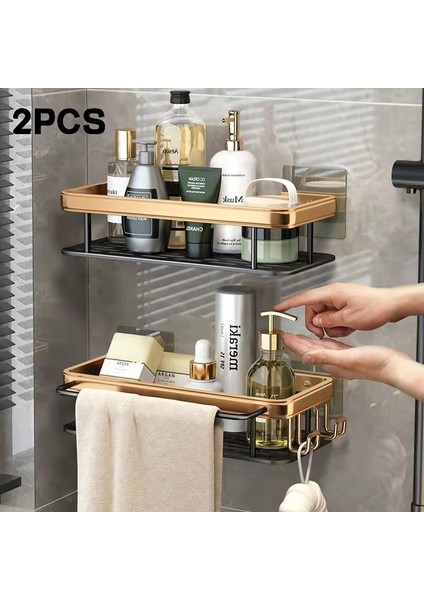 Standart Kutup Stili ile Duvar-Ücretsiz Banyo Raf Organizer Raf Duş Depolama Rafı Raflar Mutfak Tuvalet Depolama Banyo Aksesuarları Seti Için (Yurt Dışından) fırsatları