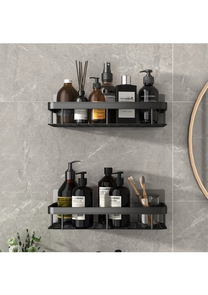 1 Adet Kalınlaşmak Tarzı Banyo Duş Rafı Delme Yapmadan Duş Depolama Rafı Köşe Raf Mutfak Depolama Organizatörü Banyo Aksesuarları Seti (Yurt Dışından) fiyatları