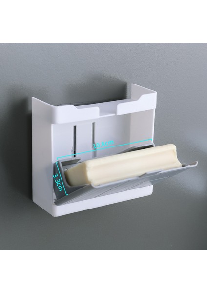 Kahverengi Çift Izgara Stili Yaratıcı Banyo Duvar Askılı Çift Bölmesi Sabun Kutusu Çok Fonksiyonlu Midye Kabuklu Sabun Süzgeç Depolama Rafı (Yurt Dışından) modelleri