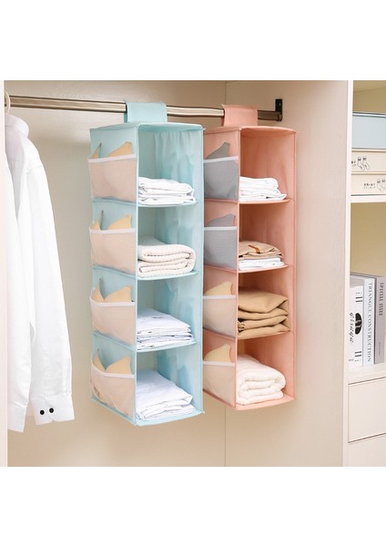 Açık GRI60X30X22CM Stili Çok Katmanlı Gardırop Dolap Katlanabilir Ürün Depolama Rafı Elbise Iç Askılık Dolap Düzenleyici Elbise Dolabı Depolama Rafı (Yurt Dışından) indirimleri