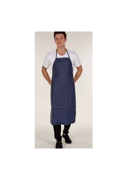 Melzohome Lacivert Muşamba Mutfak Bulaşık Önlüğü Pvc 1.20 Metre