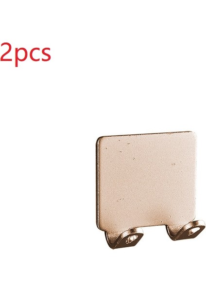 2 Adet Altın Tarzı Pcs Deliksiz Tıraş Makinesi Tutucu Saklama Kanca Duvar Erkek Tıraş Makinası Rafı Banyo Tıraş Bıçağı Askısı Duvar Banyo Aksesuarları (Yurt Dışından)