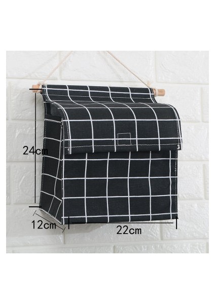 No.5 Tarzı Duvar Kapı Dolap Askılı Saklama Çantası Dergi Saklama Cebi Enkaz Saklama Çantası Yatak Odası Banyo Ev Dekorasyonu Için Askılı Saklama Çantası (Yurt Dışından)
