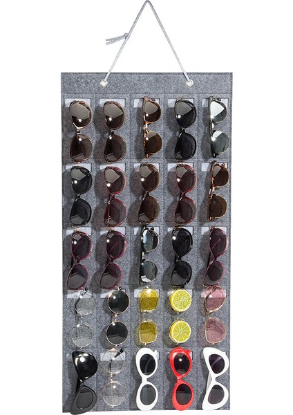 D Stili Gözlük Güneş Gözlüğü Saklama ve Gösterme Organizatörü Duvar Kapı Için (Yurt Dışından) modelleri