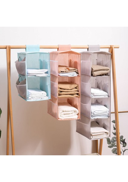 Açık PEMBE80X30X22CM Tarzı Çok Katmanlı Gardırop Dolabı Katlanabilir Ürün Depolama Rafı Giysi Iç Askılı Gardırop Düzenleyici Dolap Düzenleyici Depolama Rafı (Yurt Dışından) modelleri