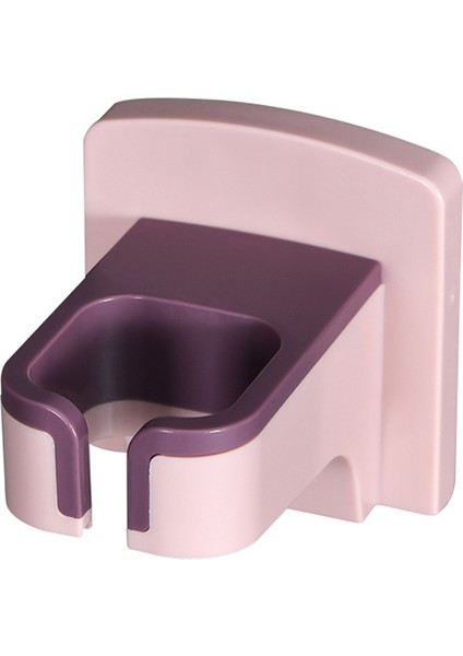 Pembe Tarzı Yumruk Ücretsiz Saç Kurutma Makinesi Saklama Rafı Banyo Depolama Rafı Duvara Asılı Saç Kurutma Makinesi Rafı (Yurt Dışından)