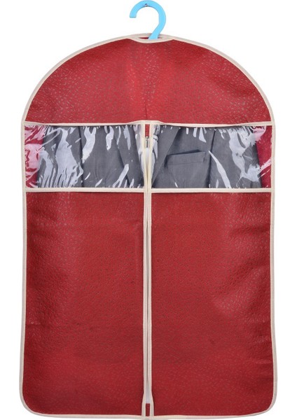 Sıradan-1 Tarzı 108X60CM Ev Three-Dimensional Coat Kürk Giysi Toz Kapağı Uzun Kaban Süet Toz Giysi Saklama Çantası Giysi Kapakları Askıda (Yurt Dışından)