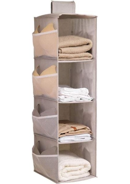 Mavi-3 Tarzı Çok Fonksiyonlu Askılı Saklama Çantası Kıyafet Dolabı Askıları Giysi Düzenleyici Depolama Iç Çamaşırı Çantası Oda Düzenleyici (Yurt Dışından) fırsatları