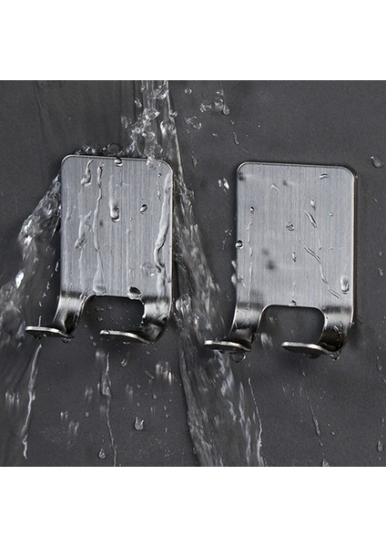 Gümüş Tarzı 1 Adet Delikli Ücretsiz Tıraş Makinesi Tutucu Erkek Tıraş Makinesi Askısı Duvara Monte Paslanmaz Çelik Tıraş Makinesi Tutucu Banyo Aksesuarları (Yurt Dışından) modelleri