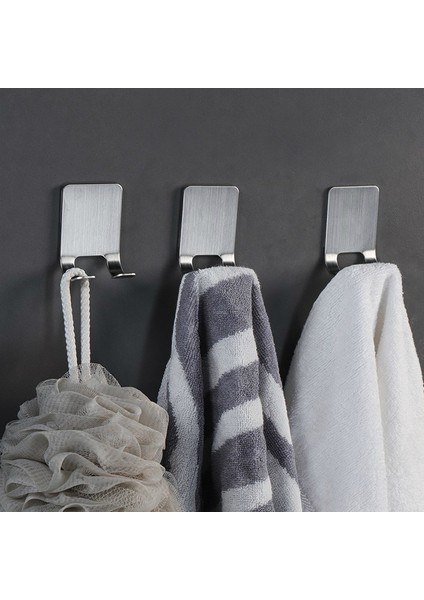 1 Adet Tarzı 4.5X6X3CM Pcs Paslanmaz Çelik Jilet Tutucu Depolama Kanca Duvara Monte Traş Makinesi Stand Raf Banyo Jilet Askısı Organizatörü (Yurt Dışından)
