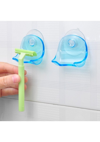 Pembe Stil 3 Parça Yeni Çevre Dostu Süper Emme Kupası Jilet Tutucu Duş Rafı Banyo Emme Tıraş Saklama Emme Duvar Askısı Promosyon (Yurt Dışından) indirimleri