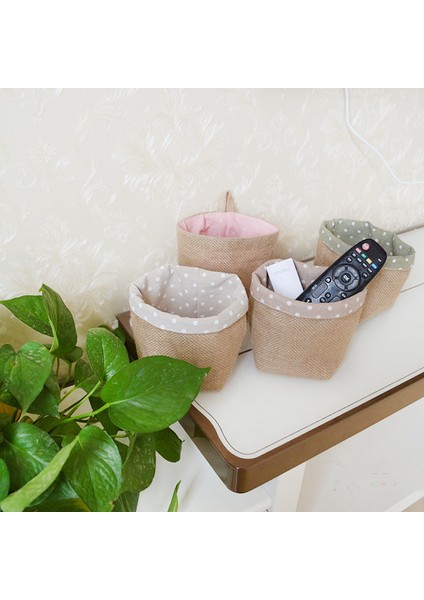 No.16 Tarzı M 12X12X17CM Keten Askılı Çantalar Elbise Dolabı Organizer Raf Banyo Kapı Duvar Askı Organizatörü (Yurt Dışından)