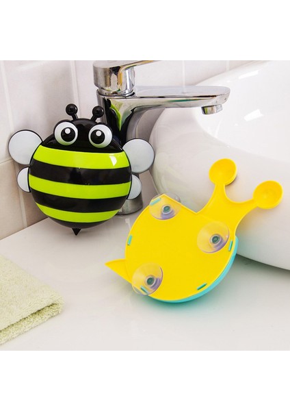 No.6 Tarzı 2021 Yeni Sevimli Kawaii Arı Salyangoz Şekilli Saklama Rafı Duvar Askısı Diş Fırçası Banyo Rafı Ev Düzenleyici Güçlü Emici (Yurt Dışından) fırsatları