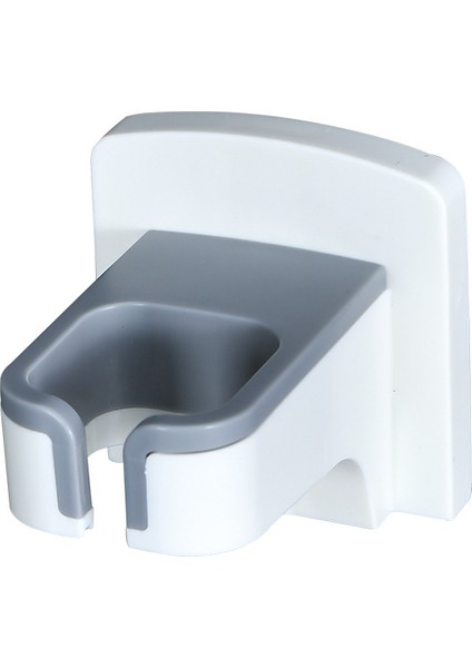Beyaz Stil Gosterildigi Gibi Duvar Monteli Saç Kurutma Makinesi Rafı Saklama Rafı Ev Banyo Düzenleyici Banyo Aksesuarları Için (Yurt Dışından)