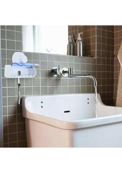 6 Raf Emme Kupası Toz Geçirmez Diş Fırçası Tutucu Banyo Duvar Saklama Askı Mutfak Duvar Standı Havalandırma Sistemleri Diş Fırçası Organizatörü (Yurt Dışından) fiyatları