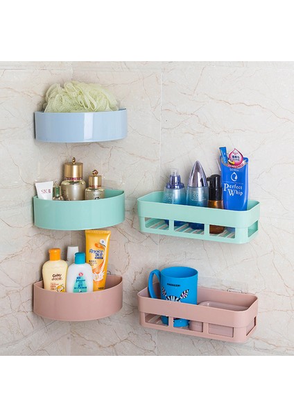 A2 Stili 5 Adet Banyo Rafı Banyo Yapışkanlı Depolama Rafı Kanca Mutfak Ev Dekorasyon Köşe Duş Rafı Raf Depolama Rafı Organizer (Yurt Dışından) fiyatları
