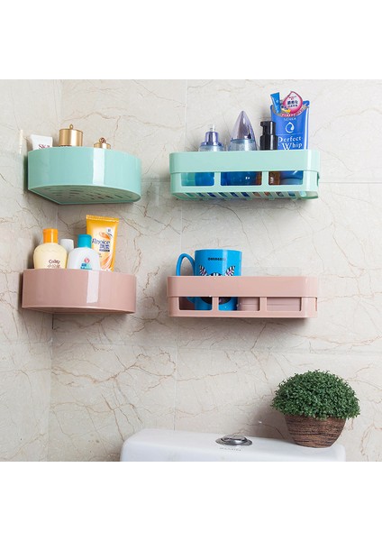 A2 Stili 5 Adet Banyo Rafı Banyo Yapışkanlı Depolama Rafı Kanca Mutfak Ev Dekorasyon Köşe Duş Rafı Raf Depolama Rafı Organizer (Yurt Dışından) fırsatları