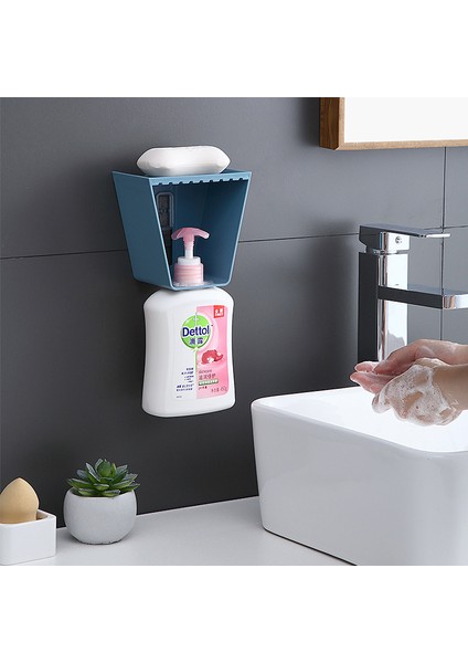 Gri Stil Banyo Depolama Malzemeleri Ev Lavabo Ücretsiz Delikli Duvara Asılı Şampuan Duş Jeli Askısı Banyo Rafı (Yurt Dışından) fiyatları