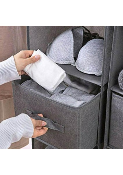 B Tarzı Gardırop Düzenleyici Asma Cep Ayakkabı Yastık Dolap Organizer Dolap Kumaş Ayakkabı Saklama Rafı Raf (Yurt Dışından) modelleri