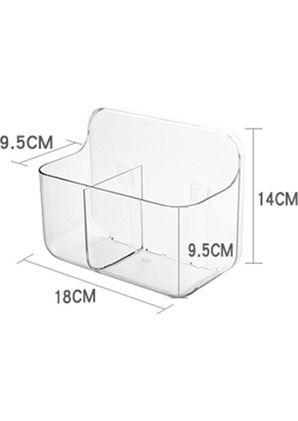 Stil-4 Stili Banyo Velcro Rafı Duvar Mutfak Banyo Emme Duvar Depolama Kutusu Ücretsiz Delme Rafı (Yurt Dışından)