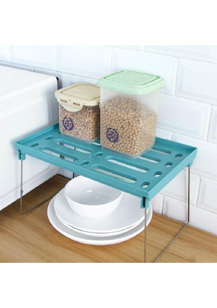Siyah Stil 31X20.5X18 cm 1 Adet Mutfak Dolabı Raf Raflar Genişletilebilir Yığılabilir Mutfak Masaüstü Depolama Banyo Depolama Rafı Duş Rafı Alan Tasarrufu (Yurt Dışından)