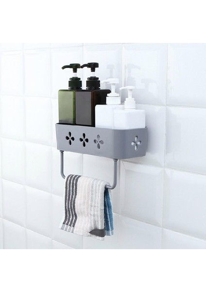 No.3 Tarzı Banyo Rafı Mutfak Duvar Rafları Havlu Tutucu Siyah Duş Depolama Sepeti Mutfak Düzenleyici Banyo Aksesuarları (Yurt Dışından) indirimleri