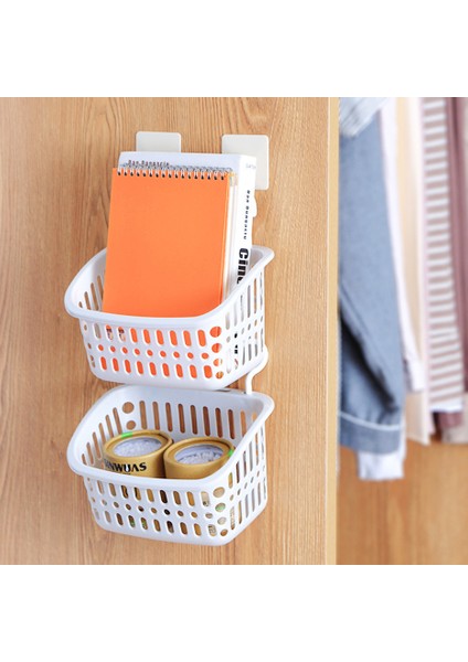 No.4 Tarzı Askılı Depolama Sepeti Banyo Askılı Sepetler Ev Plastik Mutfak Banyo Duş Depolama Duvar Askılı Sepet (Yurt Dışından) modelleri