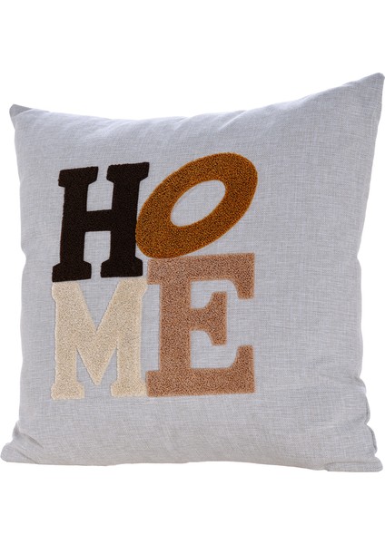 Home Kırlent 50 x 50 - Ekru