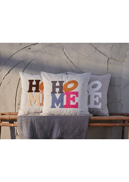 Home Kırlent 50 x 50 - Ekru