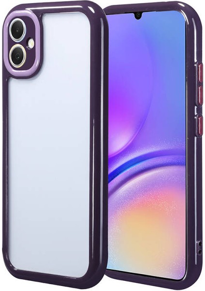 Samsung Galaxy A05 Kılıf Kamera Korumalı Renkli Kenar ve Çerçeve Tasarımlı Vitamin Kapak