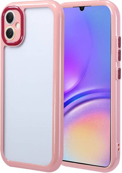 Samsung Galaxy A05 Kılıf Kamera Korumalı Renkli Kenar ve Çerçeve Tasarımlı Vitamin Kapak