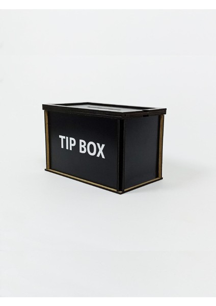 Tip Box Ahşap Kumbara ve Bahşiş Kutusu