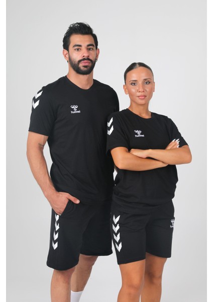 Armin Pamuklu Bisiklet Yaka Tişört Siyah