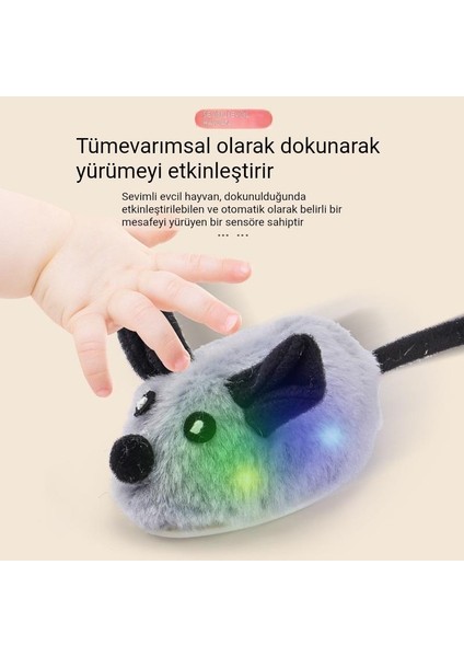 Kendi Kendini Uyaran ve Can Sıkıntısını Gideren Kedi Oyuncağı, Simüle Edilmiş Ses Peluşu, Akıllı Kedi Alay Çubuğu, Otomatik Kedi Alay Eseri, Elektrikli Fare (Yurt Dışından) fırsatları